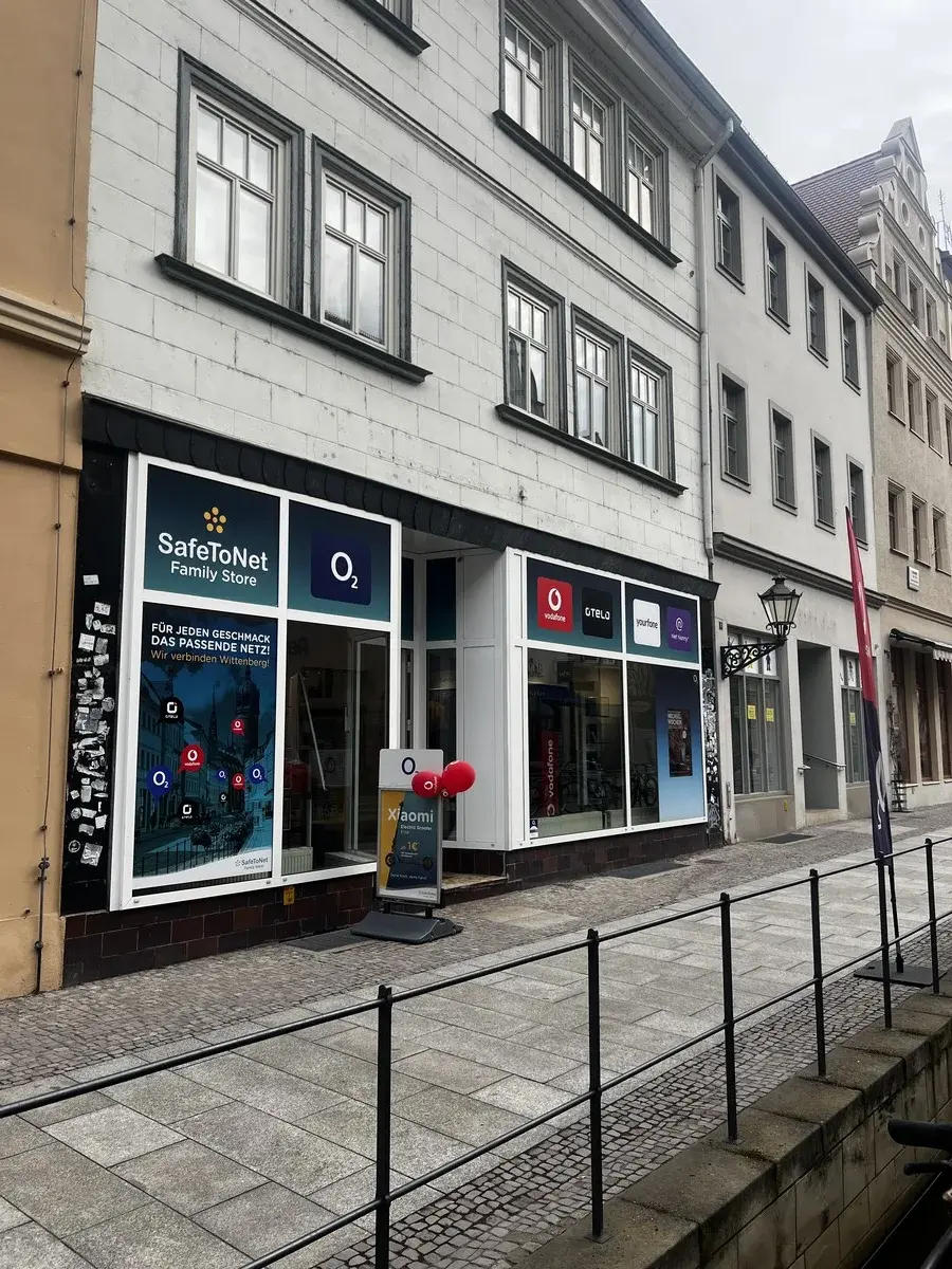Mobilfunkshop Lutherstadt Wittenberg Außenansicht — Collegienstr. 5